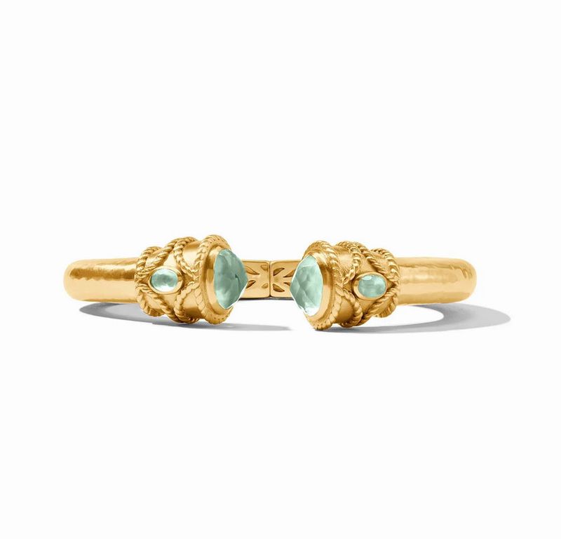Nassau Demi Cuff - aquamarine