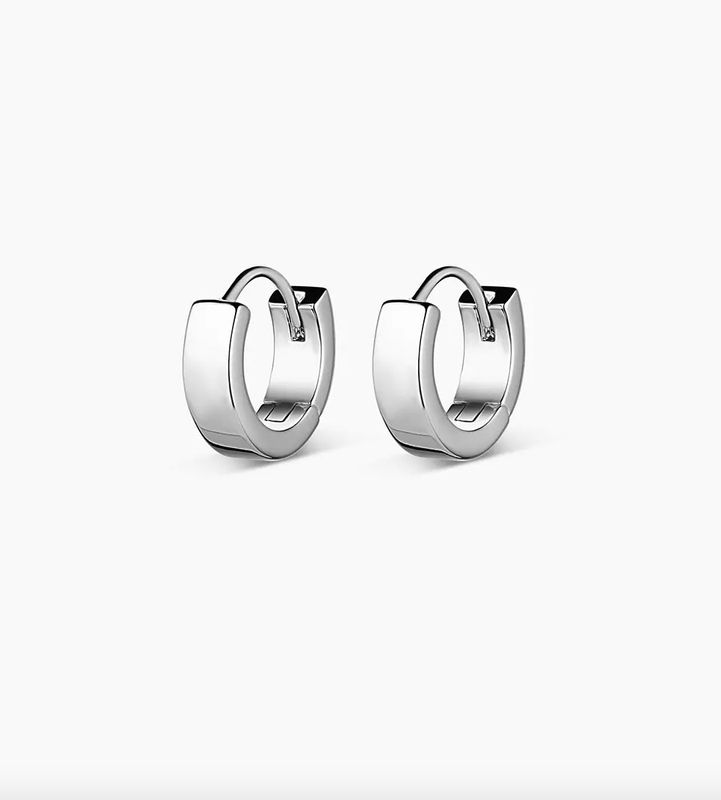Rose Huggies - silver