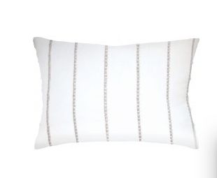 Sonjamb Jute Straw Pillow 14x20"