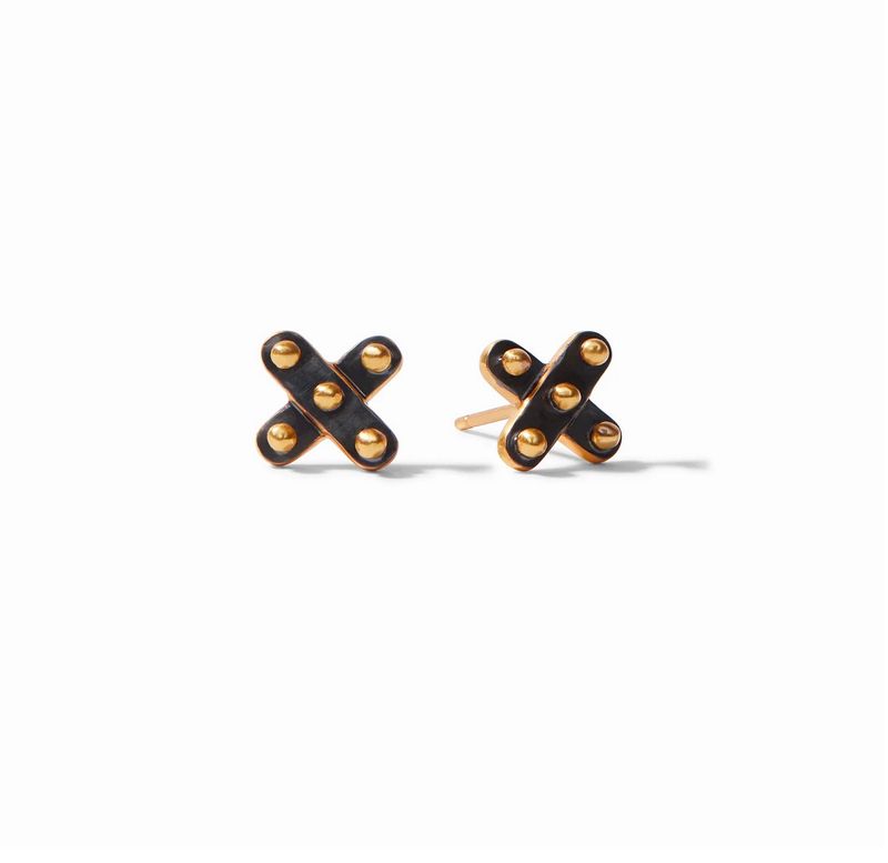 SoHo Demi X Stud - mixed metal