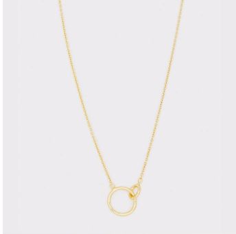Wilshire Charm Adjustable Necklace - gold