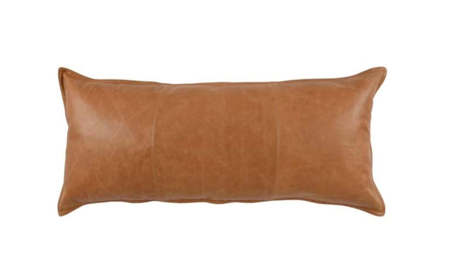 Leather Dumont Chestnut Pillow 16x36&quot; (Glen)