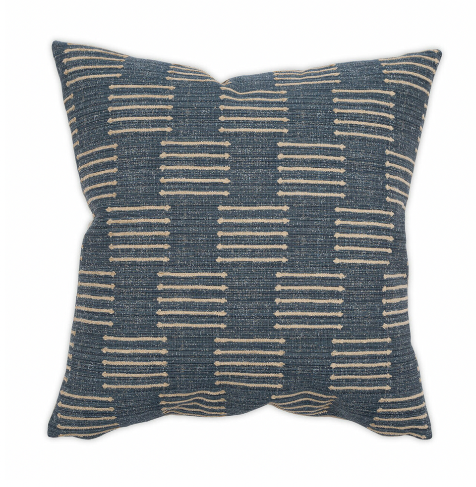 Bonez Denim Pillow 20”