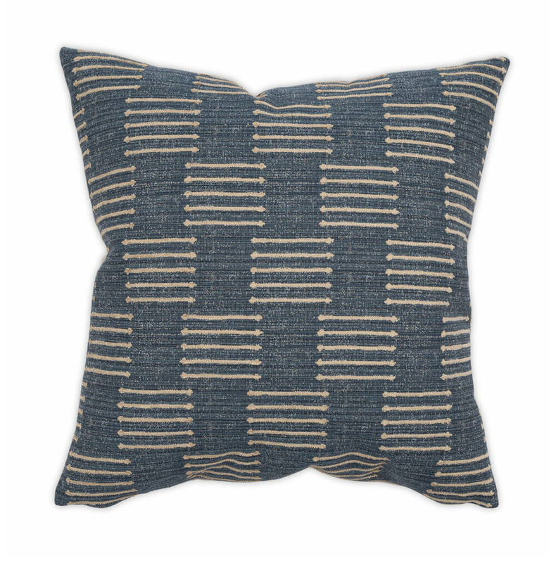 Bonez Denim Pillow 20”