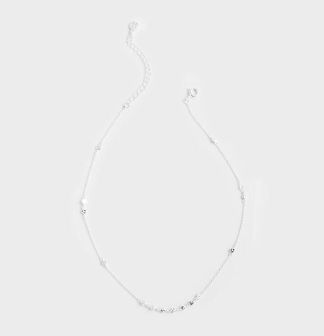 Chloe Mini Choker - silver