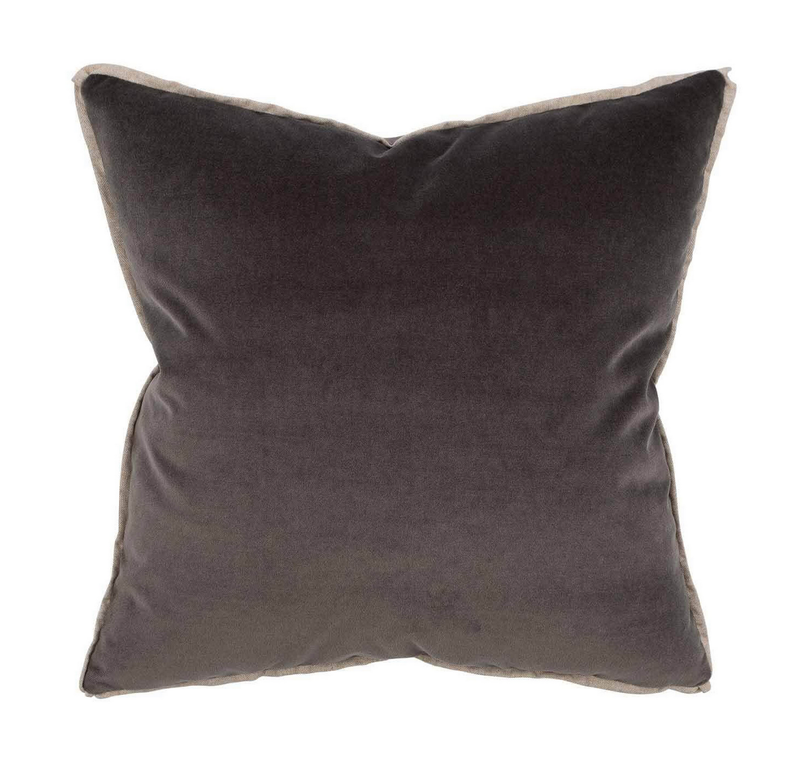 Banks Charcoal Pillow 22&quot;