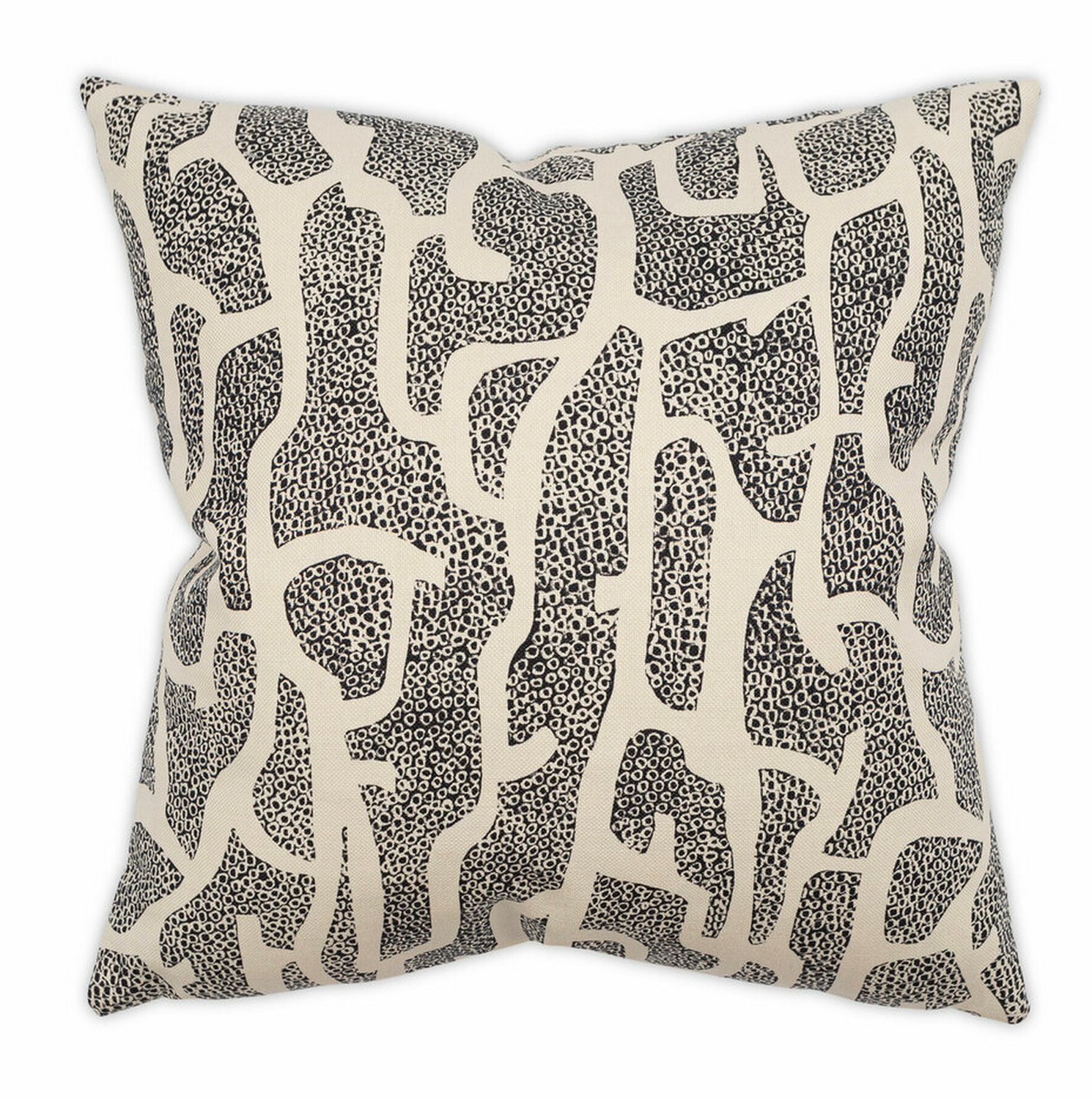Gracie Black Pillow 20&quot;