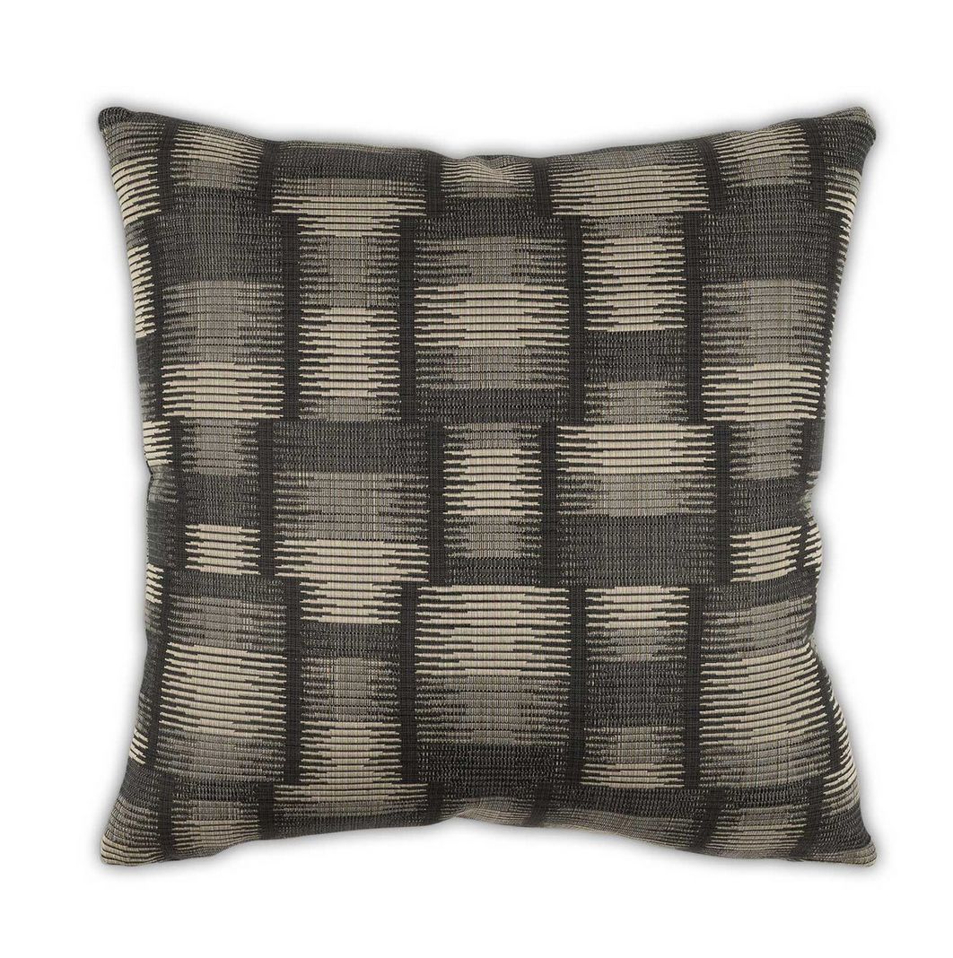 Memphis Charcoal Pillow 20&quot;