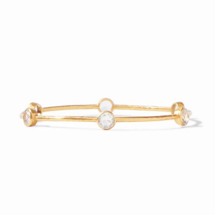 Milano Bangle Clear Crystal- large
