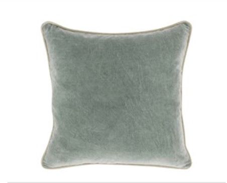 Heirloom Velvet Bay Green Pillow 22"