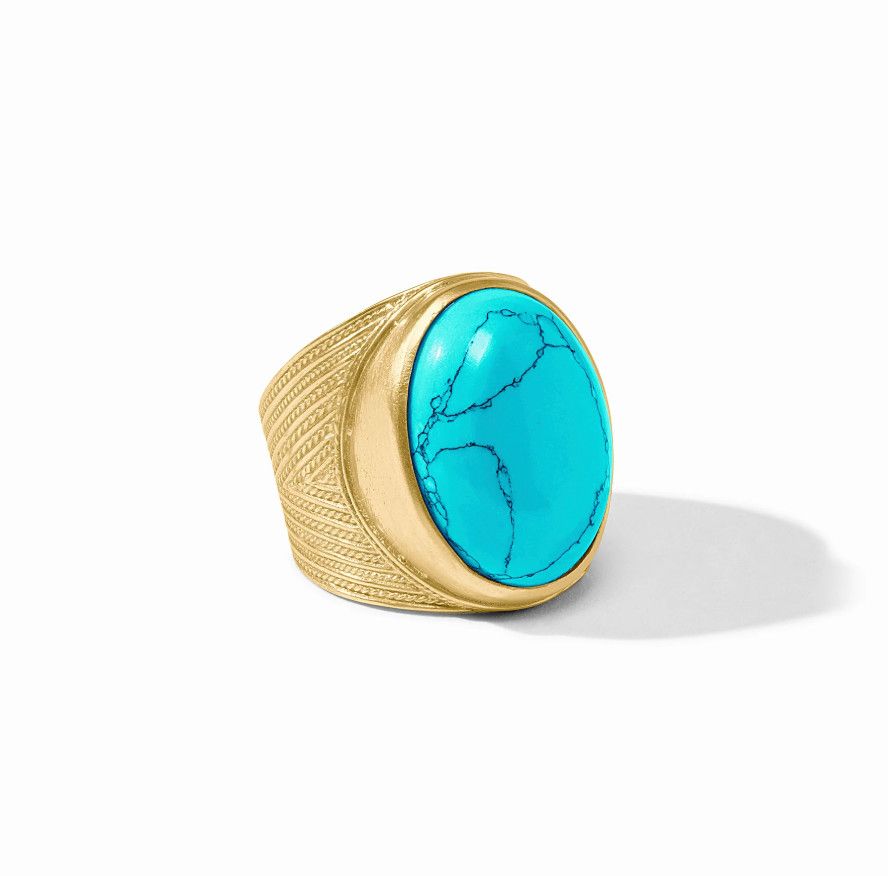 Verona Statement Ring - turquoise - 8