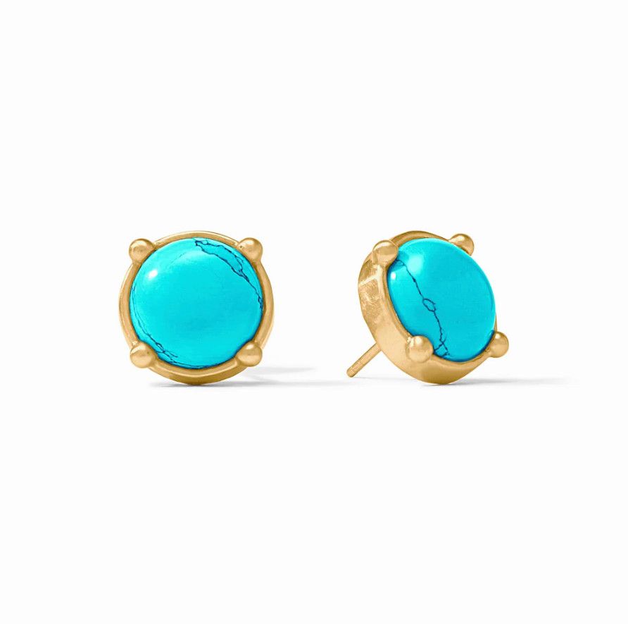 Honey Stud - turquoise blue