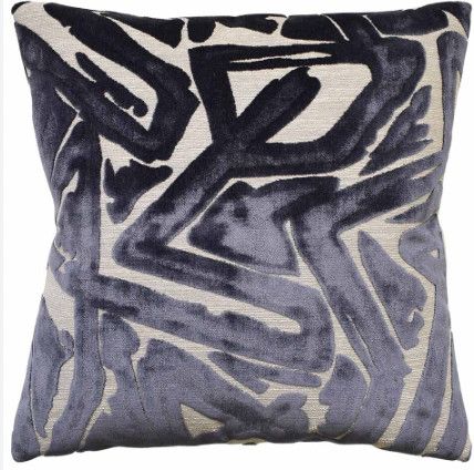 Depiction Slate Pillow 20&quot;