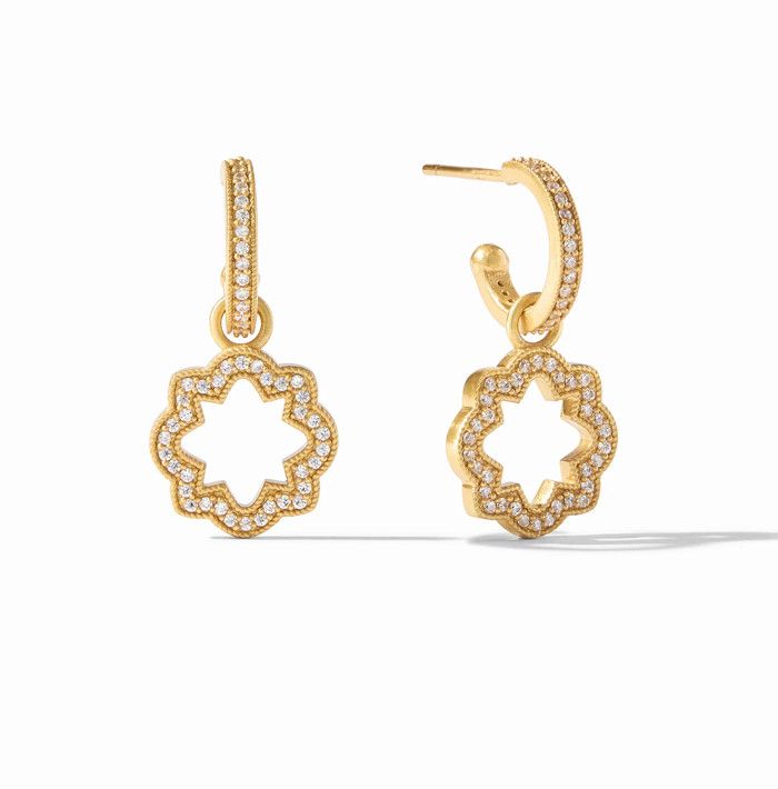 Odette Hoop &amp; Charm Earring