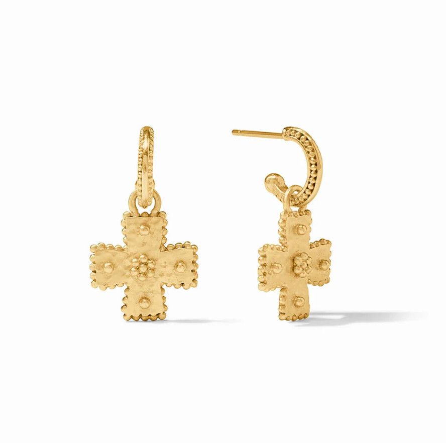 Canterbury Hoop &amp; Charm Earring