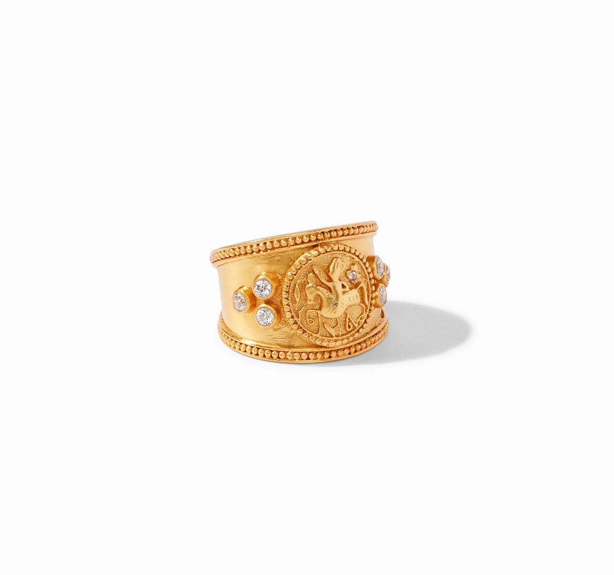 Coin Crest Ring - 7