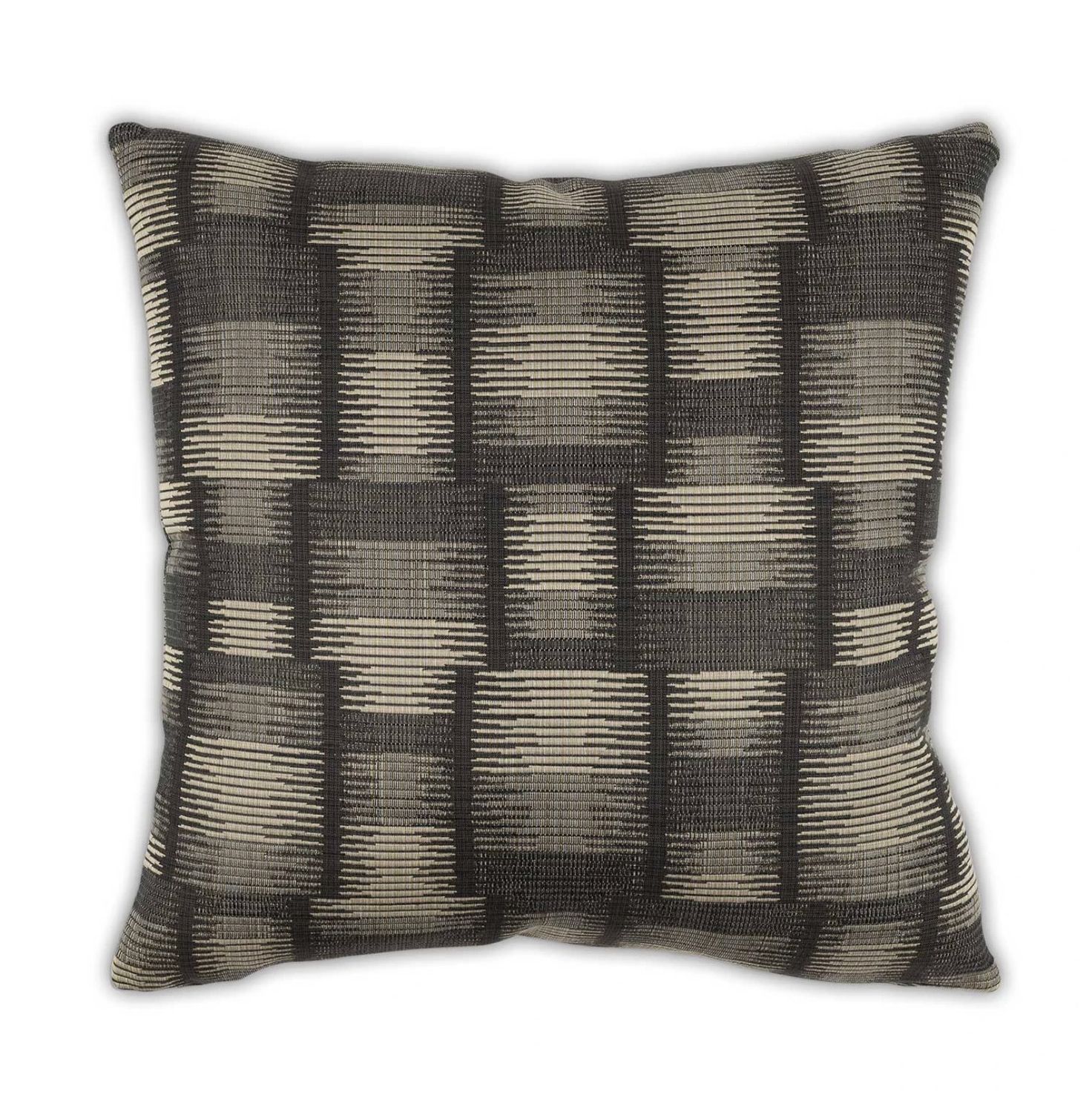 Memphis Charcoal Pillow 20"