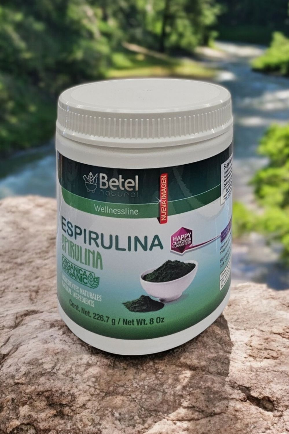 Organic Spirulina Powder 8 oz