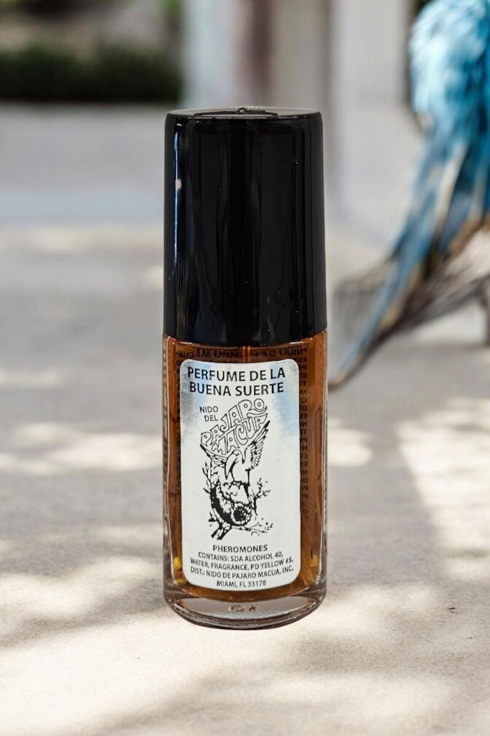 Macaw Perfume 4 oz - Original c/Nido, Material: Glass