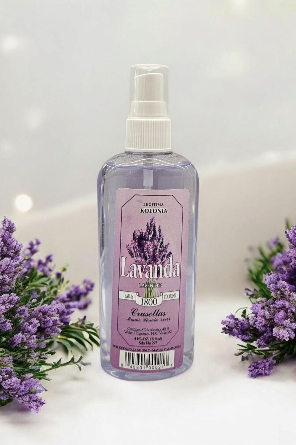 Kolonia 1800 Lavender, Size: 4 oz