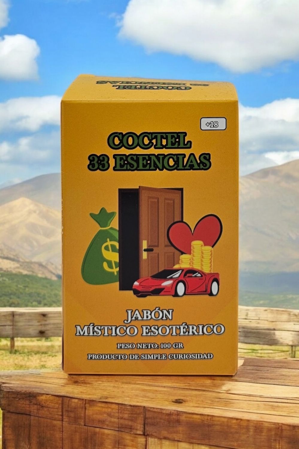 Mistic &amp; Esoteric Soap 100g - 33 Essences