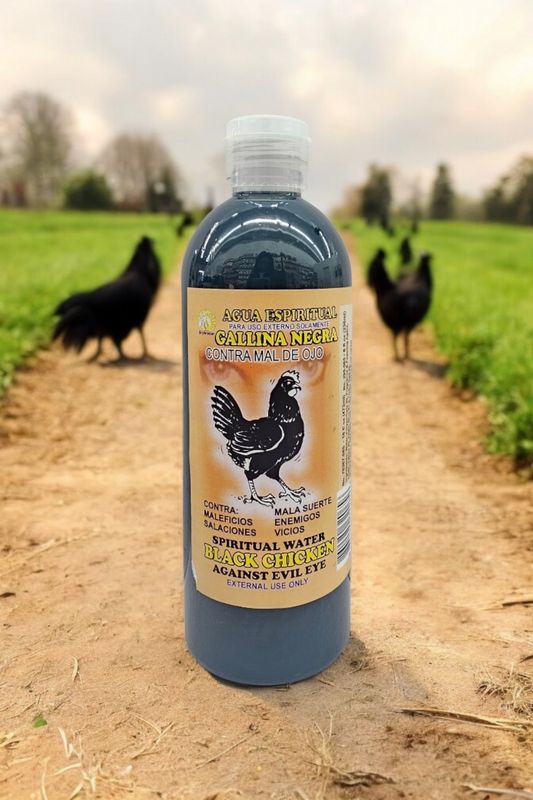 Spiritual Water 16 oz - Black Chicken