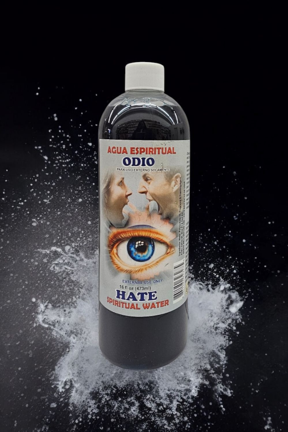 Spiritual Water 16 oz - Hate