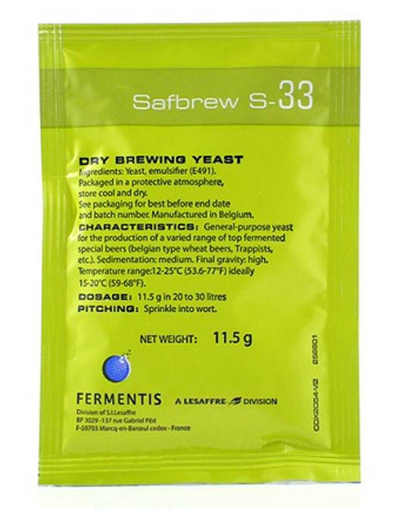 Safbrew S-33 11.5 Gr