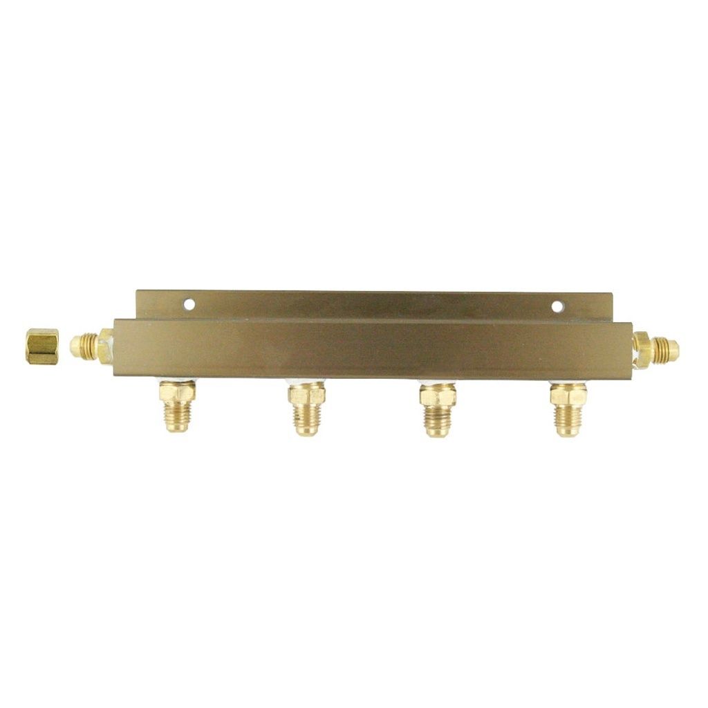 AIr Distributor/Manifold 4-Way Aluminum (No check)