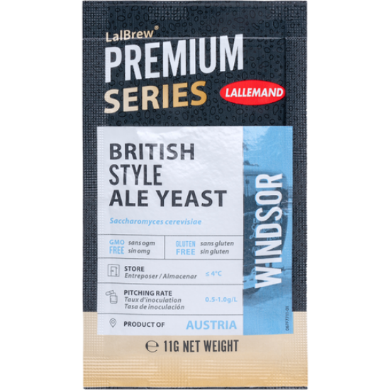 Lallemand Lalbrew Windsor British Style  Ale Yeast, 11 Gr. - Each