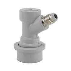 Gray Gas Disconnect Ball Lock, Threaded