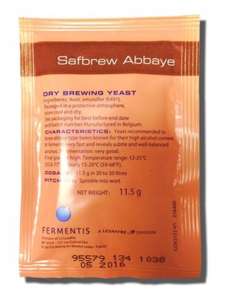 SafAle BE-256 11.5 g - Each (Formerly Abbaye)