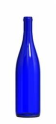 750ml California Cobalt Blue Hock Bottle 12/Case
