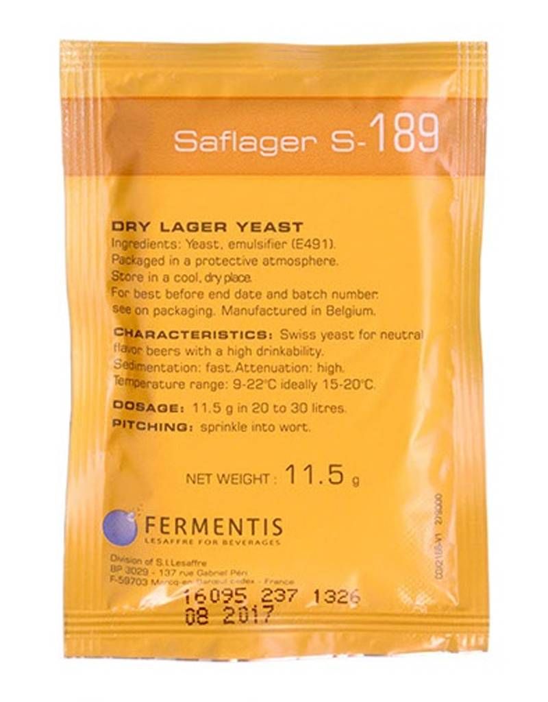 Saflager S-189 Yeast 11.5g