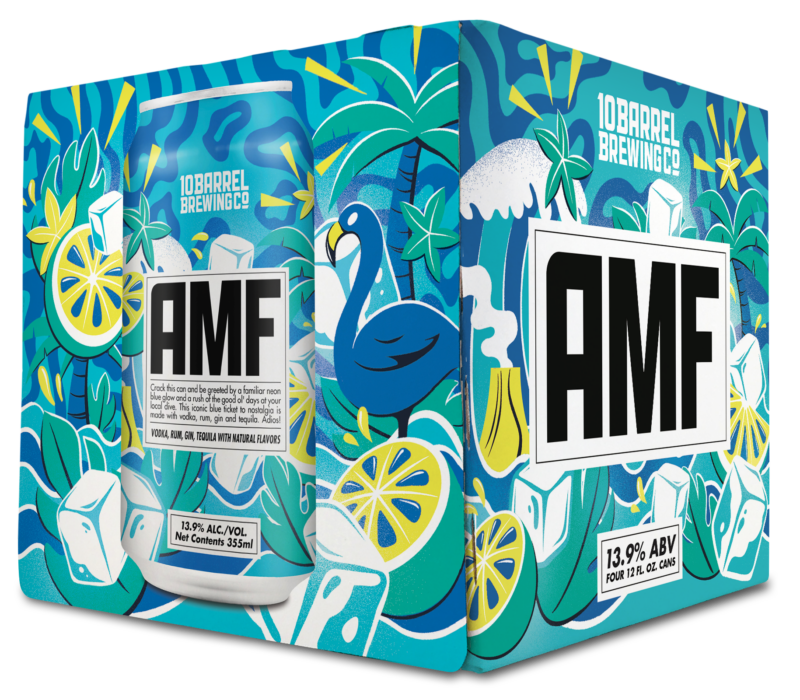 10 Barrel AMF (Adios M*tha F*ckaaa)  4pk cans