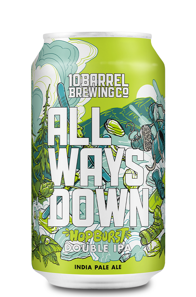 10 Barrel All Ways Down Hop Burst DIPA 6pk cans single