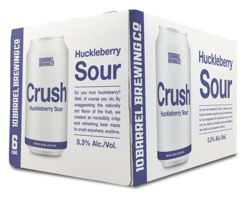10 Barrel Crush Huckleberry Sour 6pk cans