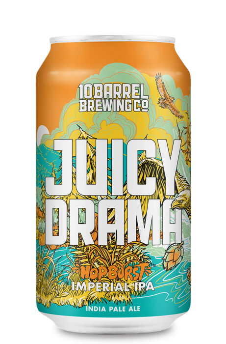 10 Barrel Juicy Drama Imperial IPA 6pk cans single