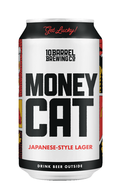 10 Barrel Money Cat Japanese-Style Lager 6pk cans single