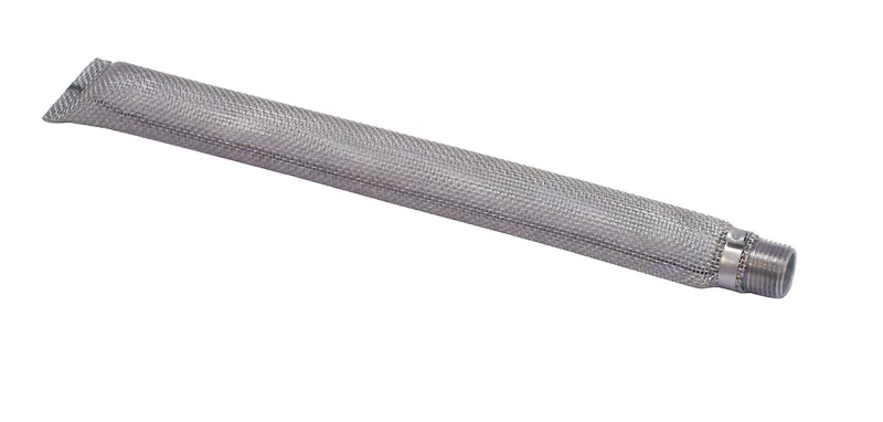 12&quot; SS Torpedo Screen 1/2&quot; NPT