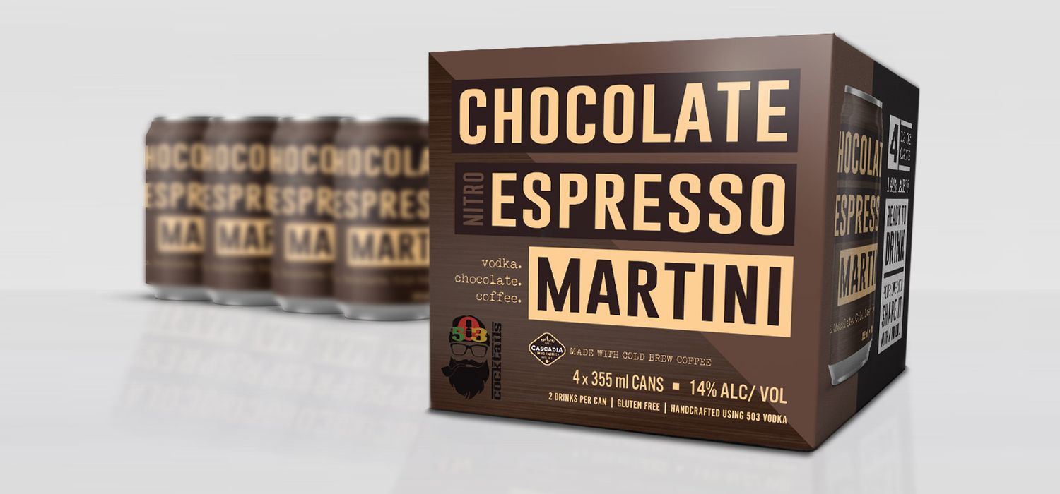 503 Distilling Nitro Chocolate Espresso Martini 4pk cans