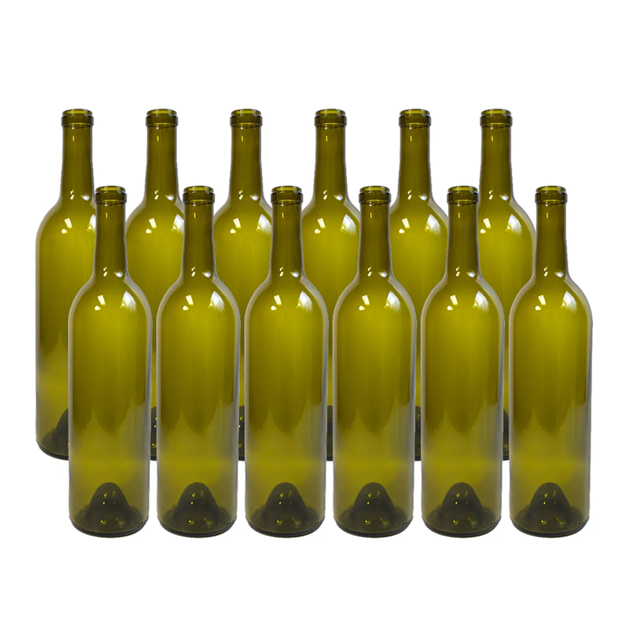 750ml AG Bordeaux Punted Bottles 12/CASE