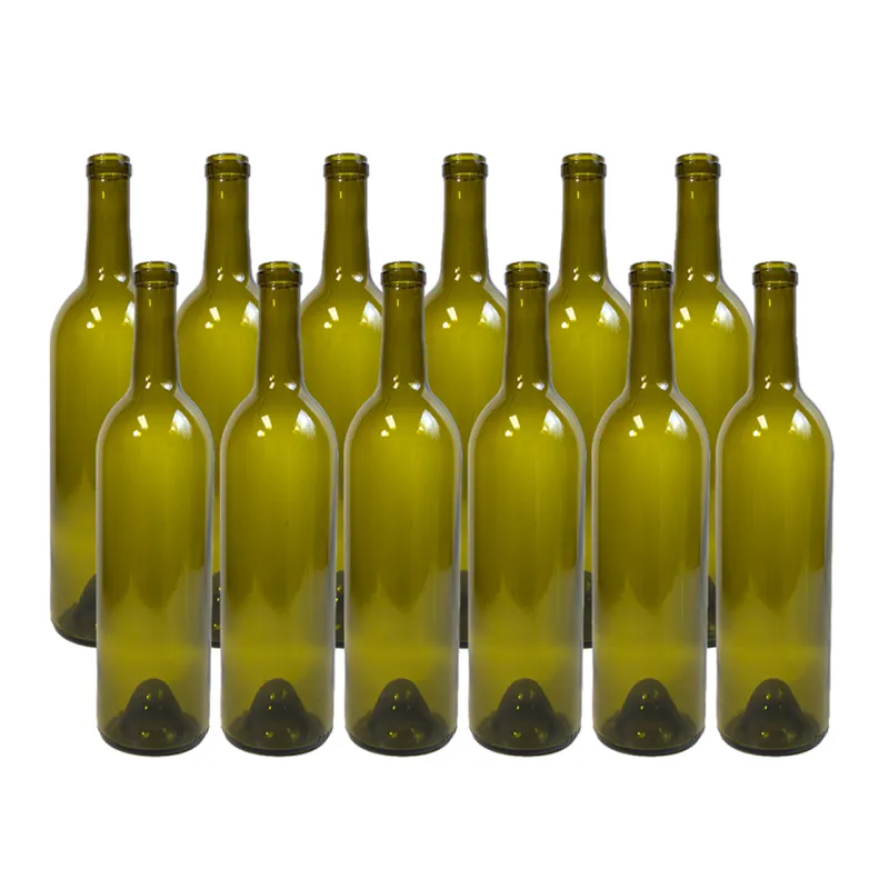 750ml AG Bordeaux Punted Bottles 12/CASE