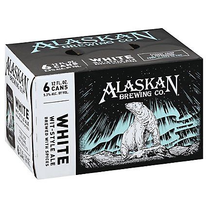 Alaskan White Style Wit Ale 6pk cans