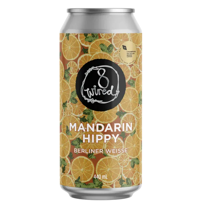 8 Wired Mandarin Hippy Berliner w/Mandarin  14.9oz