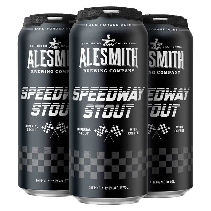 Alesmith Speedway Imperial Stout w coffee 4pk cans