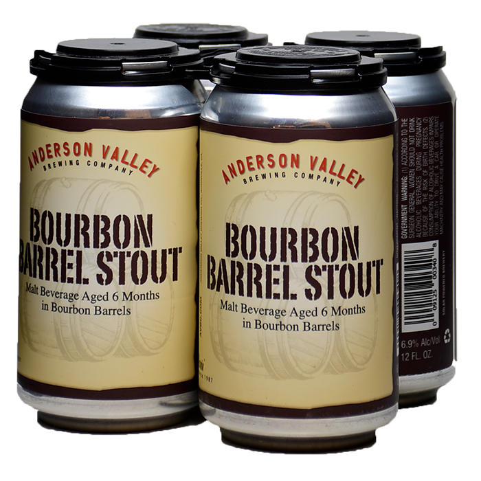 Anderson Valley Bourbon Barrel Stout 4pk cans