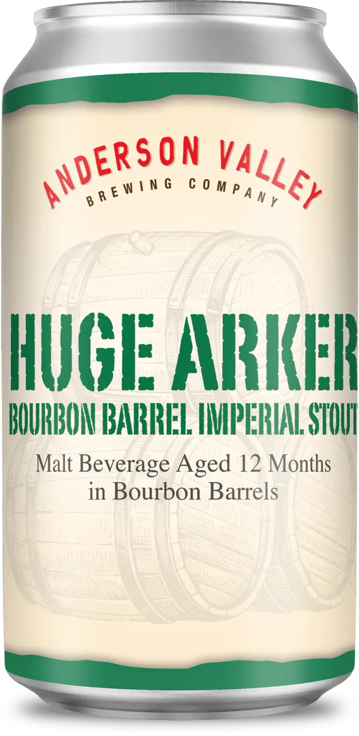 Anderson Valley Huge Arker BBA Imperial Stout 4pk Cans single