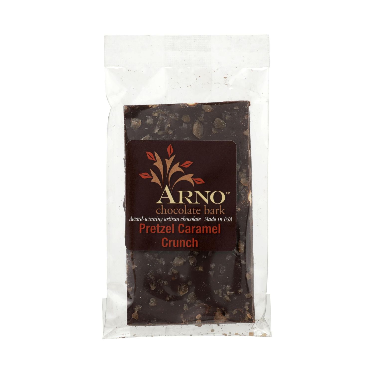 Arno Chocolate Pretzel Caramel Crunch bar