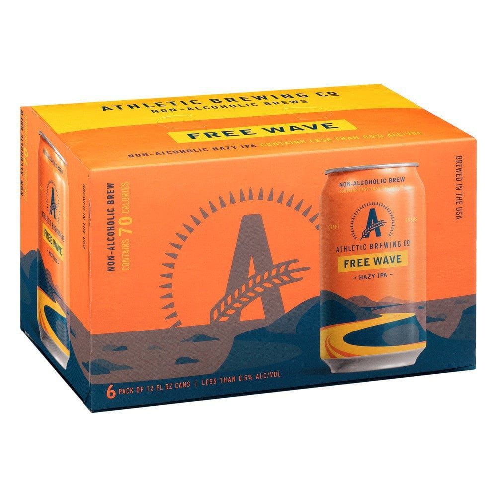 Athletic Brewing Co. Free Wave Hazy IPA 6pk cans